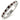 LOA508 - High-Polished 925 Sterling Silver Ring with Top Grade Crystal in Garnet