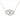 SNK12 - Silver Brass Chain Pendant with Top Grade Crystal in Clear