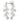 36409 - High-Polished 925 Sterling Silver Earrings with Top Grade Crystal in Clear