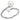 3W1236 - Rhodium Brass Ring with Synthetic Pearl in White
