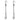 TK2381 - IP Black(Ion Plating) Stainless Steel Earrings with Synthetic Synthetic Glass in Clear