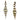 TK2632 - IP Coffee light Stainless Steel Earrings with Top Grade Crystal in Champagne