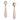 TK2543 - IP Gold(Ion Plating) Stainless Steel Earrings with Top Grade Crystal in Light Rose