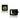 TK2540 - IP Black(Ion Plating) Stainless Steel Earrings with AAA Grade CZ in Topaz