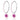 TK271 - High polished (no plating) Stainless Steel Earrings with No Stone