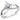 DA149 - High polished (no plating) Stainless Steel Ring with AAA Grade CZ in Clear