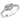 DA053 - High polished (no plating) Stainless Steel Ring with AAA Grade CZ in Clear
