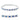 46904 - Rhodium Brass Bracelet with Synthetic Spinel in Montana