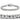 47206 - Rhodium Brass Bracelet with AAA Grade CZ in Clear