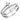 DA134 - High polished (no plating) Stainless Steel Ring with AAA Grade CZ in Clear