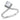 DA136 - High polished (no plating) Stainless Steel Ring with AAA Grade CZ in Clear