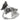 3W214 - Rhodium Brass Ring with AAA Grade CZ in Clear