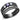 DA001 - IP Black(Ion Plating) Stainless Steel Ring with AAA Grade CZ in Amethyst