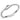 DA113 - High polished (no plating) Stainless Steel Ring with AAA Grade CZ in Clear
