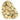 9W182 - Gold Brass Ring with No Stone