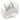 9W177 - Silver Brass Ring with Top Grade Crystal in Clear