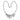 7X407 - Rhodium Brass Necklace with Synthetic Pearl in White
