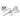 0W166 - Rhodium 925 Sterling Silver Earrings with AAA Grade CZ in Clear