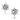 DA294 - High polished (no plating) Stainless Steel Earrings with AAA Grade CZ in Clear