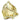 GL296 - IP Gold(Ion Plating) Brass Ring with Top Grade Crystal in Clear