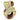 GL307 - IP Gold(Ion Plating) Brass Ring with Top Grade Crystal in Multi Color