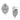 DA331 - No Plating Stainless Steel Earrings with AAA Grade CZ in Clear