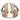 GL222 - IP Rose Gold(Ion Plating) Brass Ring with Top Grade Crystal in Aurora Borealis (Rainbow Effect)