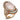 GL225 - IP Rose Gold(Ion Plating) Brass Ring with Precious Stone PINK CRYSTAL in Light Rose