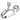 DA240 - High polished (no plating) Stainless Steel Ring with AAA Grade CZ in Clear