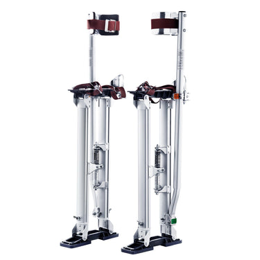 Drywall Stilts Aluminum Tool Stilts 24''-40'' Adjustable Painting Silver