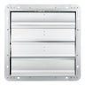 16'' Shutter Exhaust Fan, High-speed 2000 CFM, Aluminum Wall Mount Attic Fan with AC-motor, Ventilation and Cooling for Greenhouses, Garages, Sheds, Shops, FCC