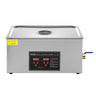 Ultrasonic Cleaner with Digital Timer & Heater, Professional Ultra Sonic Jewelry Cleaner, Stainless Steel Heated Cleaning Machine for Glasses Watch Rings Small Parts Circuit Board (22L)