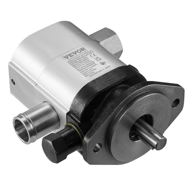 Hydraulic Log Splitter Pump, 22GPM, 2 Stage 4000PSI Wood Log Splitter Pump, 1-1/4'' Inlet 3/4'' NPT Outlet 3600 RPM Aluminum Hydraulic Gear Pump, for Small Engine Mounting Log Splitters Snowplow