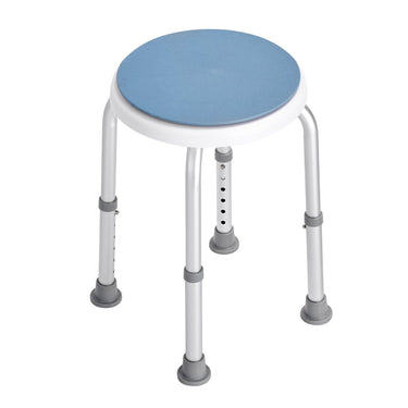 Shower Chair for Inside Shower, 360 Degree Swivel Shower Seat, Adjustable Height Shower Stool, Non-Slip Bench Bathtub Seat Stool for Elderly Disabled Adults Handicap, 300 lbs Capacity