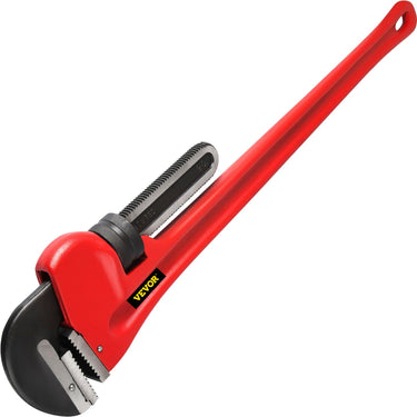 Pipe Wrench, 60 inch, Heavy Duty Cast Iron Straight Plumbing Wrench, Adjustable Plumber Tool for Sink Faucet Toilet Bowl Bathroom Kitchen Drainer Repair Installation
