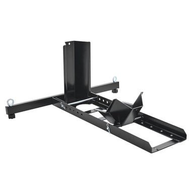 Motorcycle Wheel Chock Upright, 1800 lbs Capacity, Heavy-duty Steel Motorcycle Front Wheel Stand with 6 Adjustable Holes, For 15"-22" Off-Road Motorcycles, Standard Motorcycles