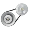 Go-Kart Torque Converter, 3/4" Go-Kart Clutch Kit, 30 Series Asymmetrical Driver Pulley Replacement with Drive Belt, for 2-8 HP Small Engines, Replace Comet 219552, Manco 5957, Yerf Dog Q43201W
