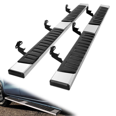 Running Boards 6" Step Bars Fit 2015-2023 Ford F150-Crew Cab 500 LBS 2 PCS