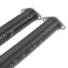 Garage Door Torsion Springs, Pair of 0.207 x 2 x 22inch, 16000 Cycles, Garage Door Springs with Non-Slip Winding Bars, Gloves and Mounting Wrench, Electrophoresis Coated for Replacement