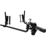 Weight Distribution Hitch, 1,500 lbs Weight Distributing Hitches Kit with Sway Control for Trailer, 2-In Solid Steel Shank, 2-5/16 in Alloy Steel Ball, Powder Coated Load Leveling Hitch, Black