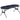 8 Player Foldable Poker Table, Blackjack Texas Holdem Poker Table with Padded Rails and Stainless Steel Cup Holders, Portable Folding Card Board Game Table, 72" Oval Casino Leisure Table, Blue