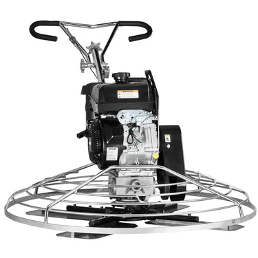 Power Walk-Behind Cement Trowel 46' 14HP Gas-Powered with Float Pan Blade