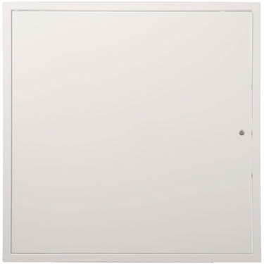 Access Panel for Drywall & Ceiling, 24 x 24 Inch Plumbing Access Panels, Reinforced Access Door, Heavy-Duty Steel Wall Hole Cover, Easy Install Removable Hinged Panel for Wiring & Cables, Silver