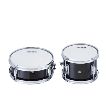 Kids Drum Set, 3-Piece, 14 in Beginner Drum Set with Adjustable Throne Cymbal Pedal Two Pairs of Drumsticks, 8'' Tom Drum 10'' Snare Drum 14'' Bass Drum, Starter Drum Kit for Child Kids, Black