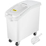 21 Gallon Ingredient Bin with Scoop 400 Cup Ingredient Bin with Sliding Lid Commercial Food Storage for Kitchen