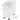 27 Gallon Ingredient Storage Bin 500 Cup Ingredient Bin with Scoop and Sliding Lid Commercial Food Container Ideal for Kitchen, White