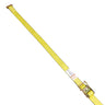 Ratchet Tie Down Straps (8PK), 4400 lb Break Strength, E-Track Endless Ratchet with 8 Premium 2" x 15' Rachet Tie Downs Heavy Duty, for Moving Securing Cargo, Appliances, Lawn Equipment