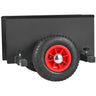 Panel Dolly, 600LBS Capacity Slab Dolly, Heavy-duty Drywall Mover with 8" Pneumatic Wheels, Adjustable Clamp Panel Cart for Drywall Sheet, Material Handling, All Terrain Moving Cart