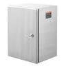 Steel Electrical Box, 24"x 20"x 8", 304 Stainless Steel Electrical Enclosure Box, Wall-Mounted Outdoor Electrical Electronic Equipment Enclosure with Mounting Plate Hinges Lock, IP66 Waterproof