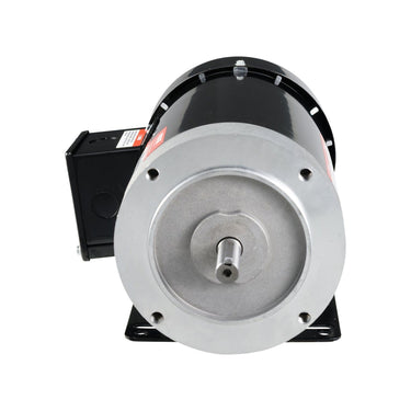 2HP Electric Motor 3450 rpm, AC 230V/460V, 56C Frame, Air Compressor Motor 3-Phase, 5/8" Keyed Shaft, CW/CCW Rotation for Agricultural Machinery and General Equipment